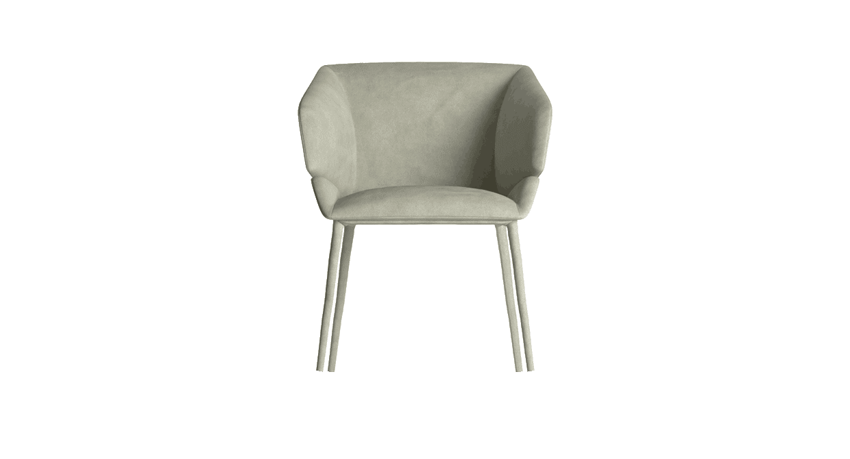Natuzzi Rose dining chair - Luxury Furniture Mercato Interiors