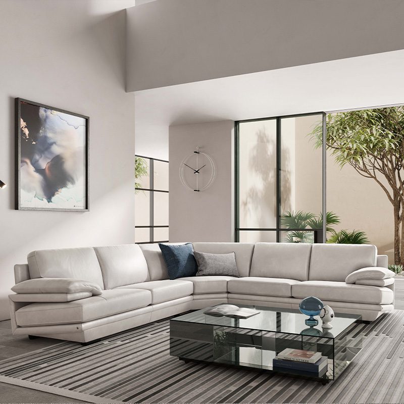 Natuzzi plaza sofa and sectional - Luxury Furniture Mercato Interiors