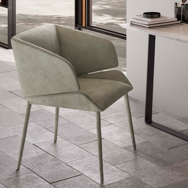Natuzzi Rose dining chair - Luxury Furniture Mercato Interiors