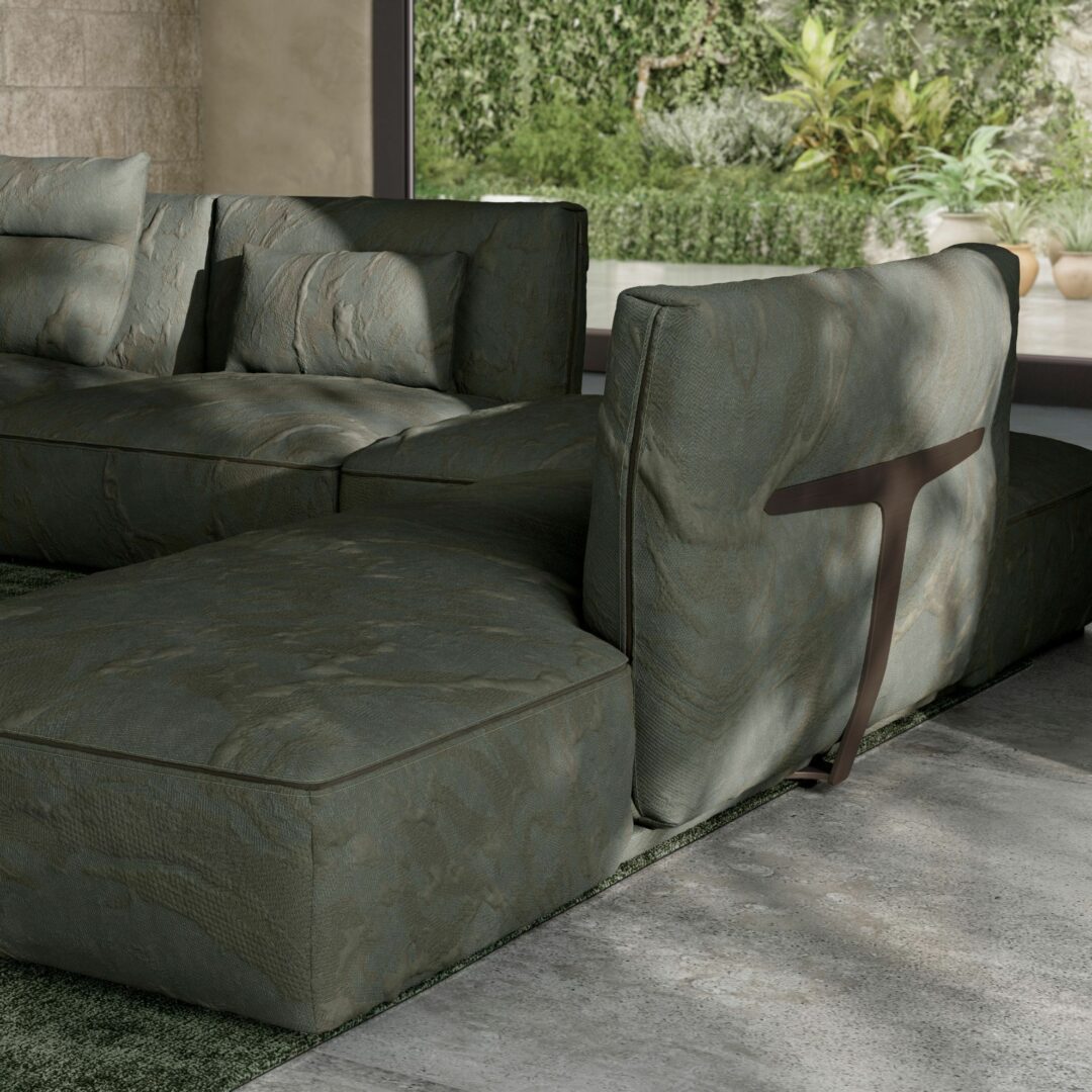 Natuzzi herman sofa and sectional - Luxury Furniture Mercato Interiors