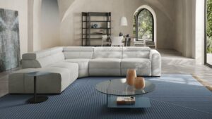 Natuzzi Balance sofa and sectional - Luxury Furniture Mercato Interiors