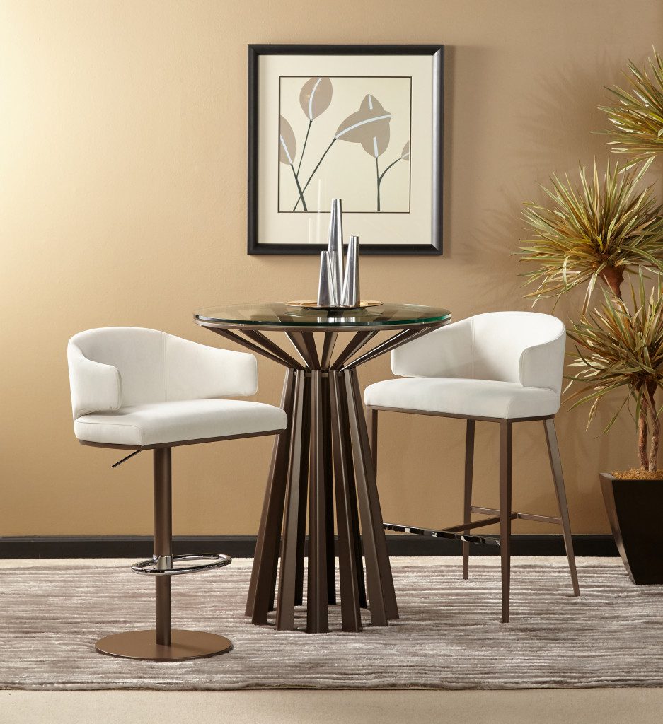 elite modern elliot bar stool - Luxury Furniture Mercato Interiors