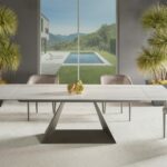 elite modern prism dining table - Luxury Furniture Mercato Interiors