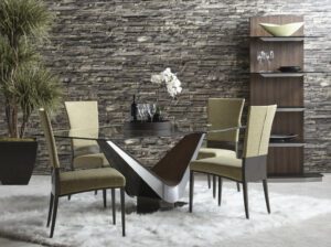 elite modern carina dining chair - Luxury Furniture Mercato Interiors