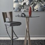 elite modern regal bar stool - Luxury Furniture Mercato Interiors