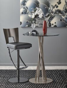 elite modern regal bar stool - Luxury Furniture Mercato Interiors