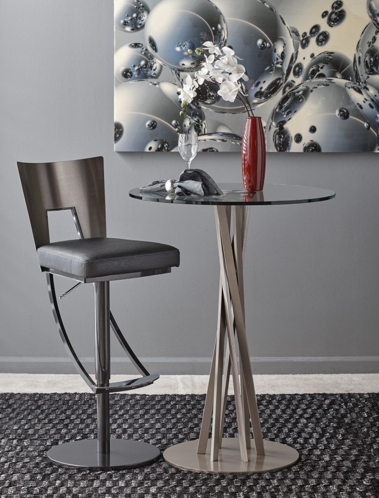 elite modern regal bar stool - Luxury Furniture Mercato Interiors