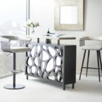 elite modern gianna bar stool - Luxury Furniture Mercato Interiors