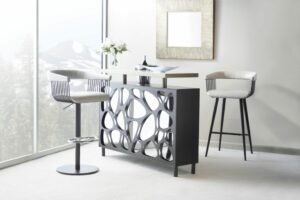elite modern gianna bar stool - Luxury Furniture Mercato Interiors