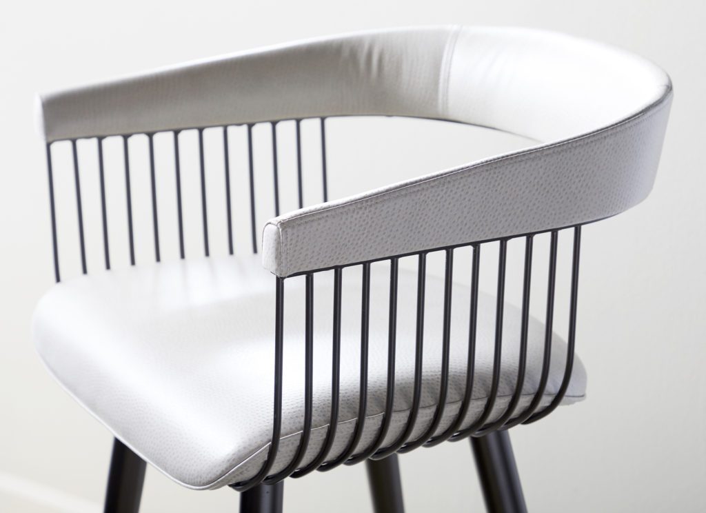 elite modern gianna bar stool - Luxury Furniture Mercato Interiors