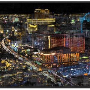 At Night in Vegas - Luxury Furniture Mercato Interiors