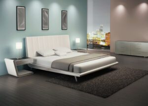 elite modern zina bed - Luxury Furniture Mercato Interiors