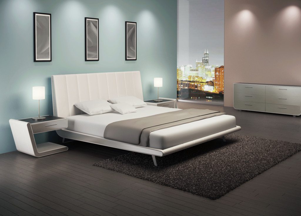 elite modern zina bed - Luxury Furniture Mercato Interiors
