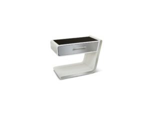 elite modern zina nightstand - Luxury Furniture Mercato Interiors