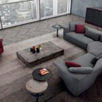 Il Loft antelope sofa and sectional - Luxury Furniture Mercato Interiors