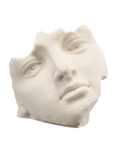 Facial Fragment Sculpture - Luxury Furniture Mercato Interiors