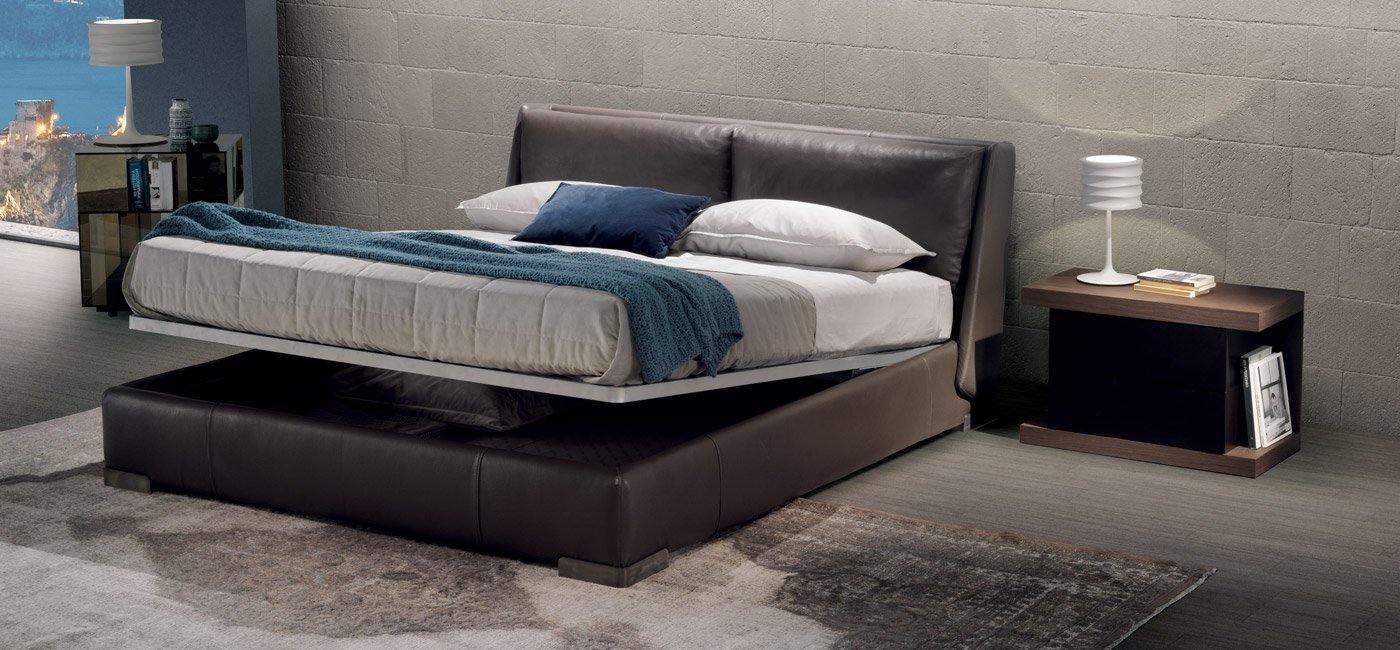 Natuzzi fenice bed - Luxury Furniture Mercato Interiors
