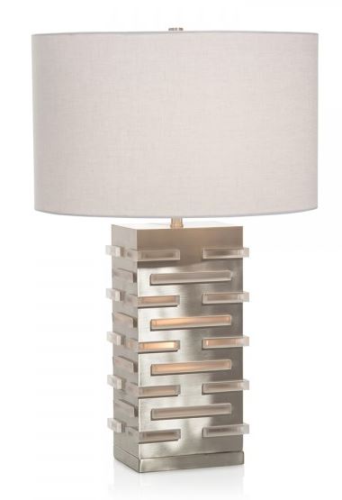 Acrylic Blocks Illuminating Table Lamp - Luxury Furniture Mercato Interiors