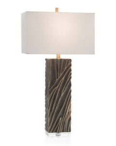 Scuplted Table Lamp - Luxury Furniture Mercato Interiors