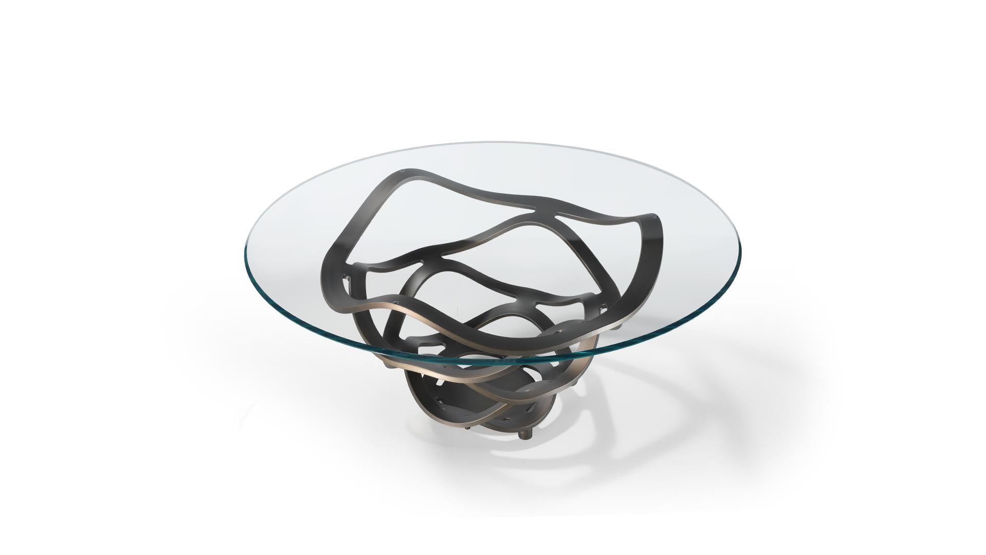 Neolitico 72 Vetro Dining Table - Luxury Furniture Mercato Interiors