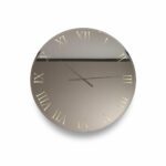 Titanium Specchio Mirror Clock - Luxury Furniture Mercato Interiors