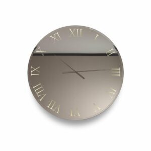 Titanium Specchio Mirror Clock - Luxury Furniture Mercato Interiors