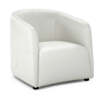 Natuzzi Logos Swivel Chair - Luxury Furniture Mercato Interiors