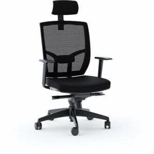 tc-223-office-chair-bdi-223DHF-black-1 - Luxury Furniture Mercato Interiors
