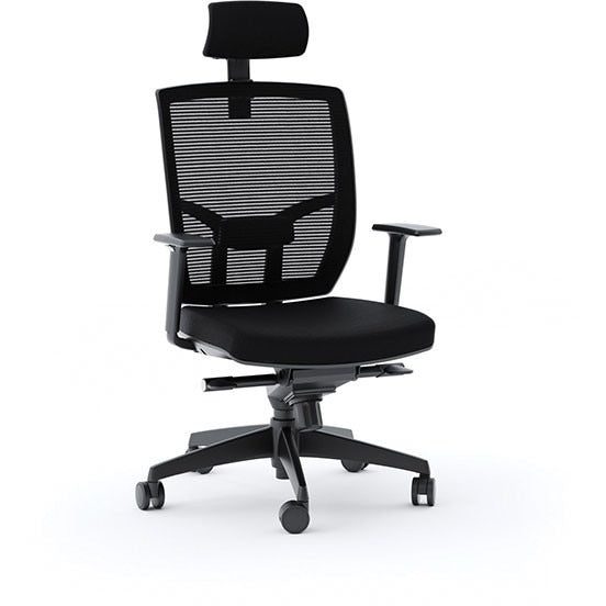 tc-223-office-chair-bdi-223DHF-black-1 - Luxury Furniture Mercato Interiors