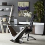 elite modern victor desk - Luxury Furniture Mercato Interiors