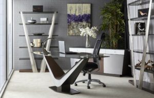 elite modern victor desk - Luxury Furniture Mercato Interiors