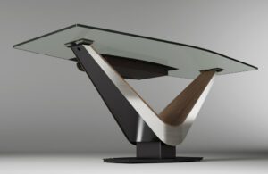 elite modern victor desk - Luxury Furniture Mercato Interiors