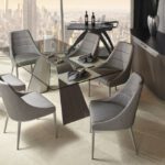 elite modern senna dining chair - Luxury Furniture Mercato Interiors