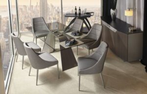 elite modern senna dining chair - Luxury Furniture Mercato Interiors