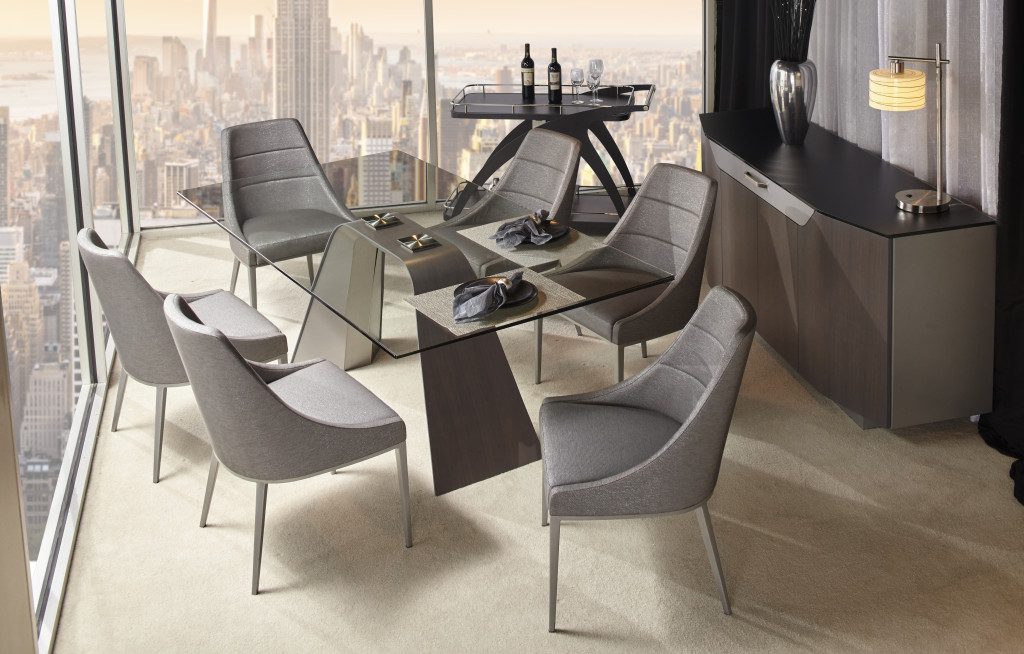 elite modern senna dining chair - Luxury Furniture Mercato Interiors