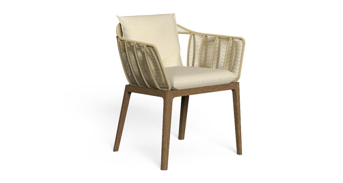 Cruise Teak Dining Chair - Talenti - Luxury Furniture Mercato Interiors