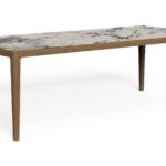 Cruise Teak Dining Table - Luxury Furniture Mercato Interiors