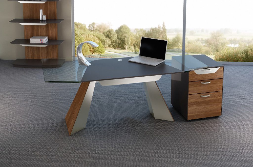 elite modern haven desk - Luxury Furniture Mercato Interiors