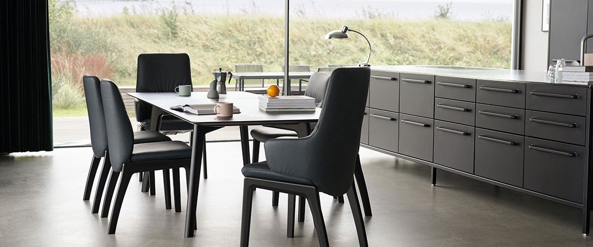 stressless mint dining chair - Luxury Furniture Mercato Interiors