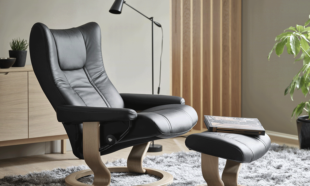 stressless wing recliner - Luxury Furniture Mercato Interiors
