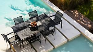 brown jordan square flight bistro outdoor table - Luxury Furniture Mercato Interiors
