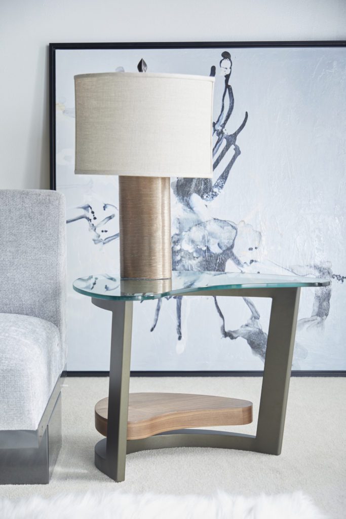 elite modern maui end table - Luxury Furniture Mercato Interiors