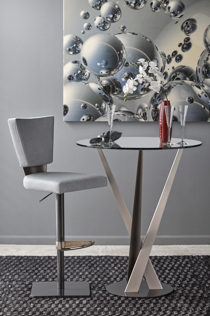 elite modern monroe bar stool - Luxury Furniture Mercato Interiors