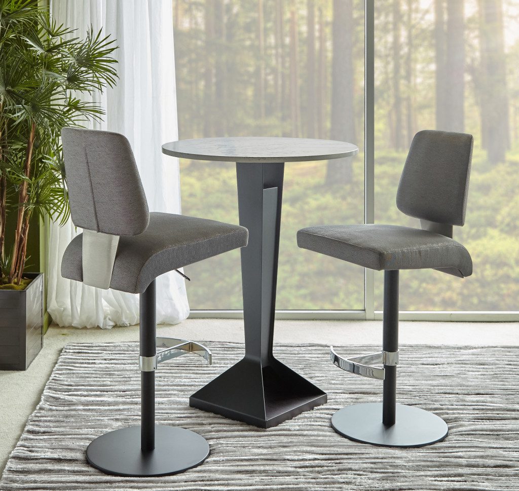 elite modern magnum bar stool - Luxury Furniture Mercato Interiors