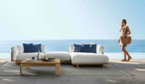 talenti argo outdoor cocktail table - Luxury Furniture Mercato Interiors