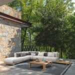 talenti argo outdoor cocktail table - Luxury Furniture Mercato Interiors