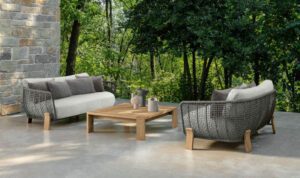 talenti argo outdoor cocktail table - Luxury Furniture Mercato Interiors