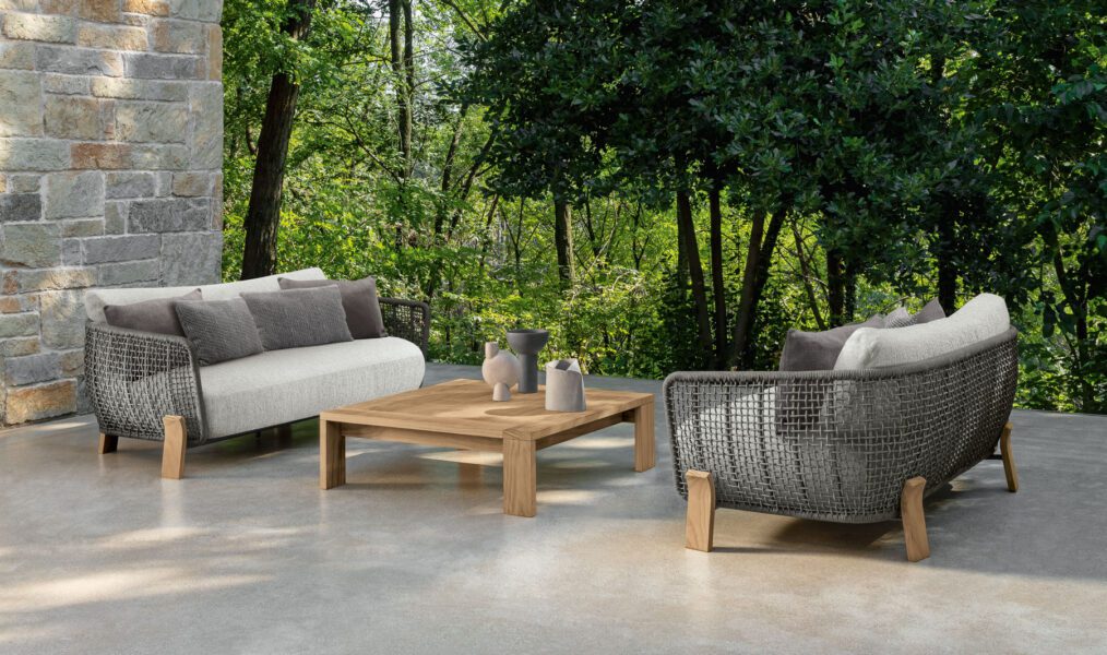 talenti argo outdoor cocktail table - Luxury Furniture Mercato Interiors