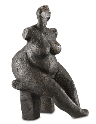 Lady Dreaming Sculpture - Luxury Furniture Mercato Interiors