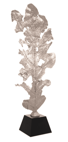 Oak Leaf Sculpture - Luxury Furniture Mercato Interiors